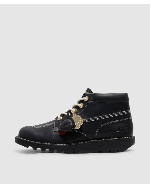 Kickers Black Kick Hi Goldie Boot for men