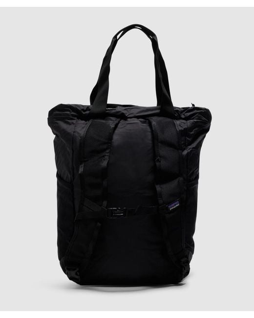 Patagonia Black Terravia Tote Backpack