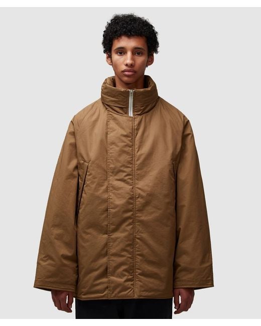 Nanamica Upper Deck Insulation Jacket in Brown for Men | Lyst UK