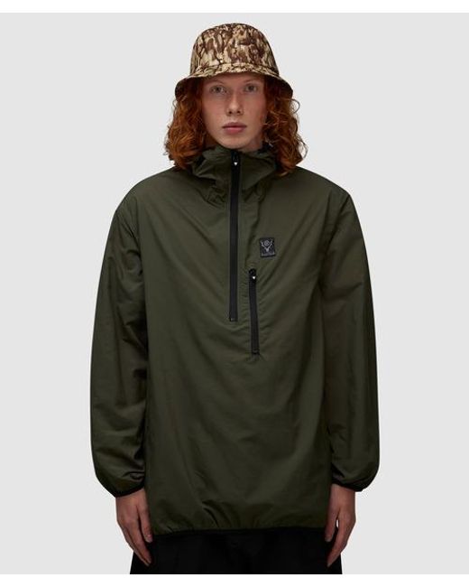 South2 West8 Packable Parka Jacket in Green for Men | Lyst