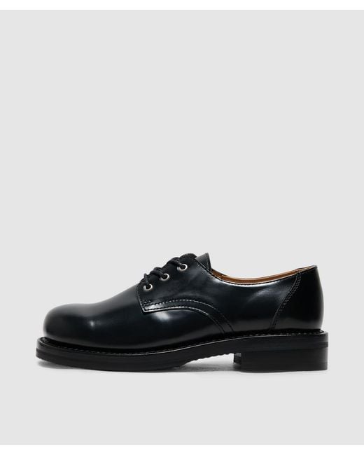 Our Legacy Black Reception Shoe (Glazed Leather