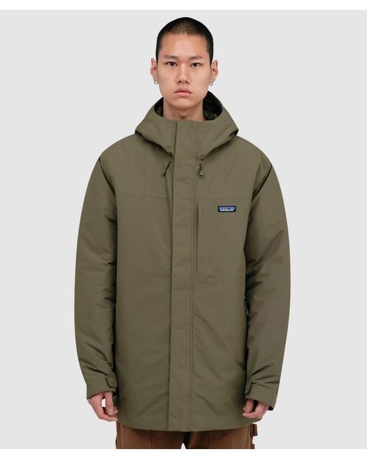 Patagonia Green Windowshadow Parka Jacket (Basin for men