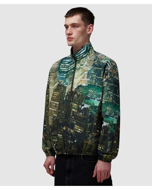 Thisisneverthat Green Intl Team Jacket for men
