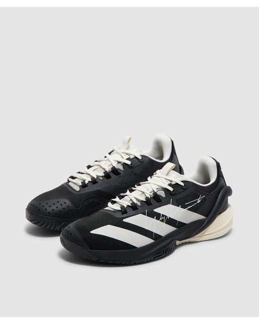 Y-3 Black Adizero Cybersonic Tennis Sneaker /Orbit for men