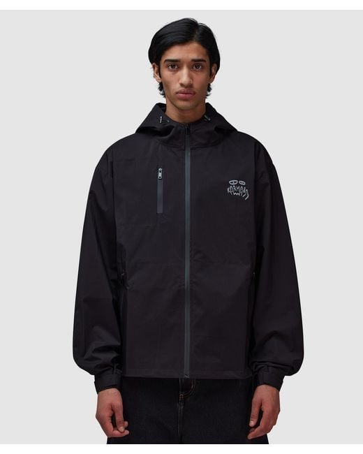 KARMA8A Blue Og Rain Jacket for men