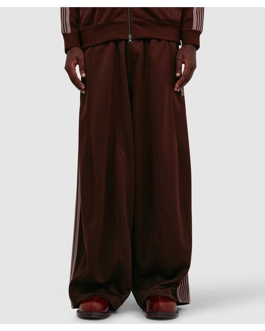 Needles H.D. Track Pant (Poly Smooth in Brown for Men | Lyst