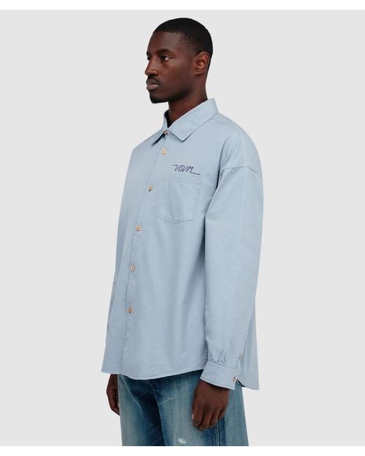 Visvim Blue Palmer Shirt (Lt for men
