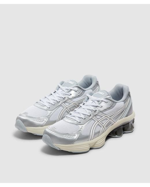 Asics White Gel Kinetic Fluent Sneaker for men