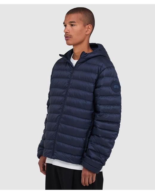 Canada Goose Blue Stratus Hooded Jacket (Nocturne for men