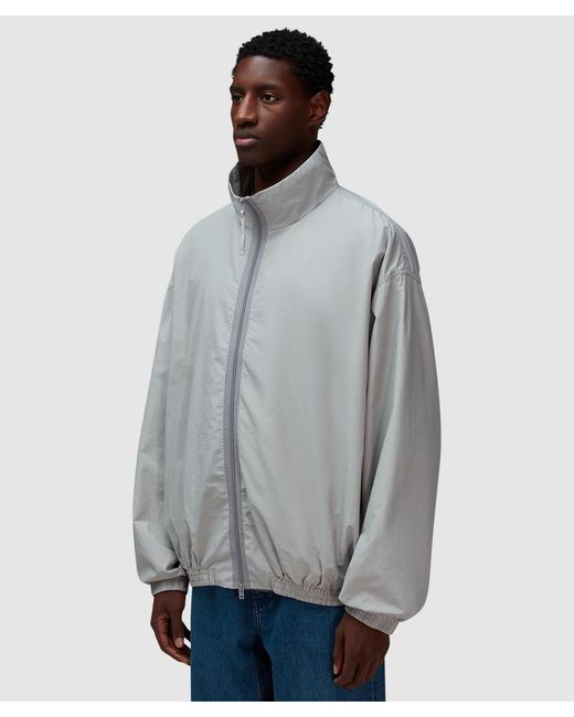 Acne Gray Light Zip Up Jacket for men