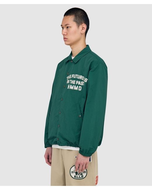 Human Made Green Coach Jacket for men
