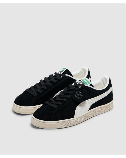 PUMA Black Suede Charles F. Stead I Sneaker for men
