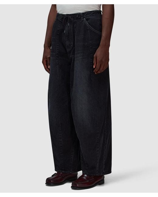 Needles Black H.D Denim Pant for men