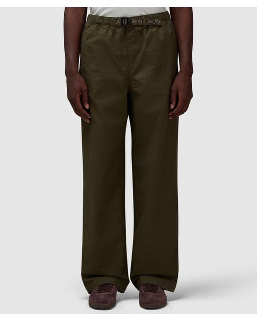 Brain Dead Green Ripstop Climber Pant for men