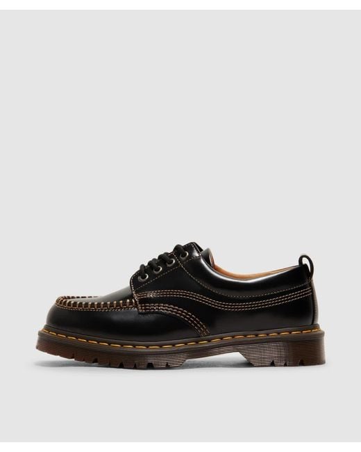 Dr. Martens Black Lowell 4 Eye Shoe for men