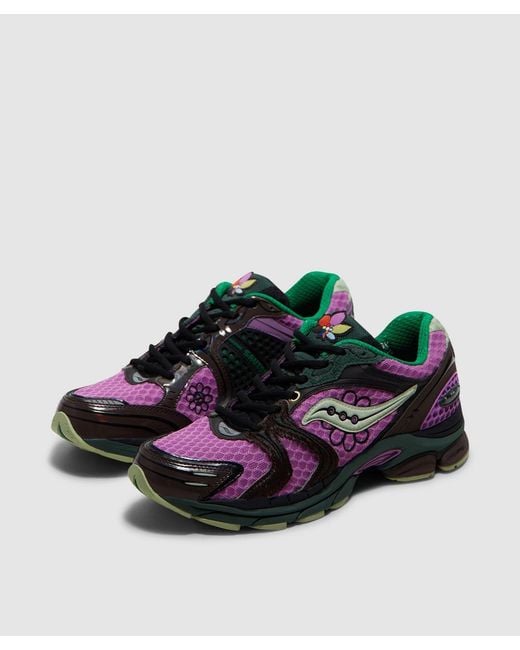 Saucony Purple X Jae Tips Progrid Triumph 4 Sneaker for men