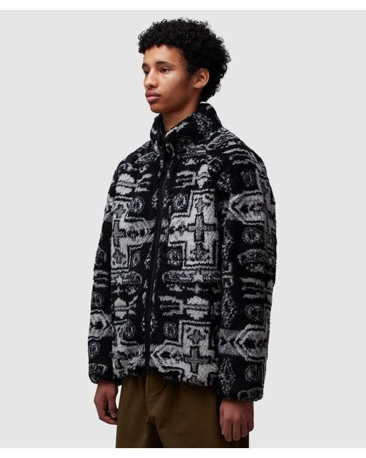 Manastash Black Chimayo Fleece Jacket for men