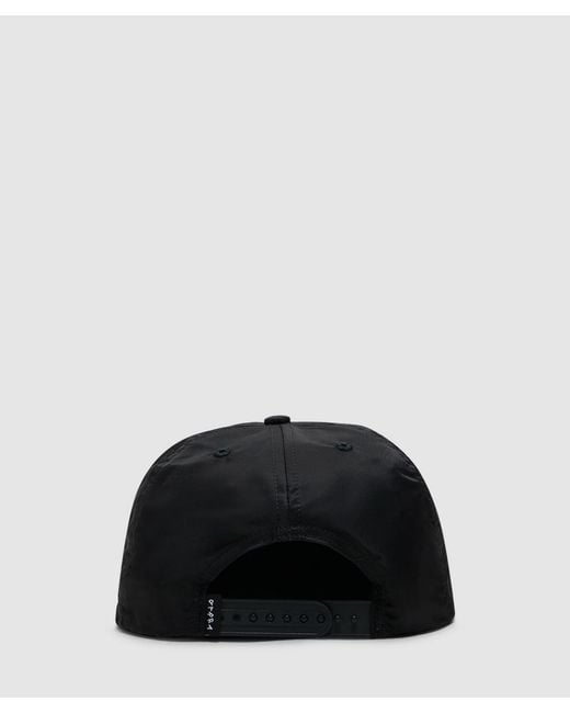 Parra Black Distorted 90S Memory 6 Panel Cap