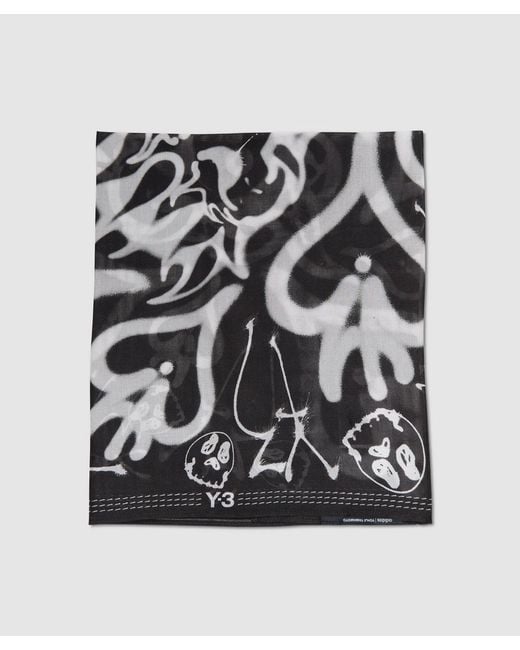 Y-3 Black X Chito Graphic Bandana