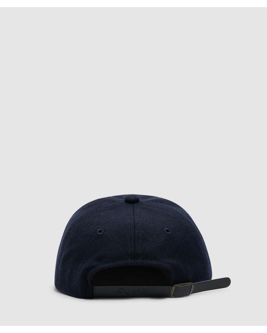 Human Made Blue 6 Panel Wool Cap