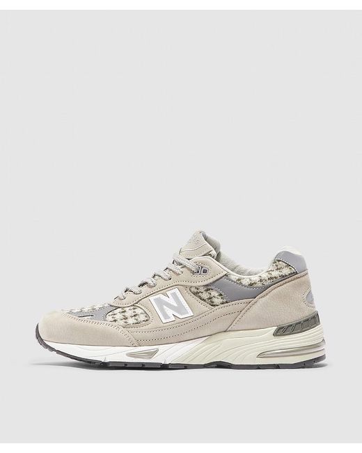 New Balance X Harris Tweed Miuk M991 Sneaker in Natural for Men Lyst UK