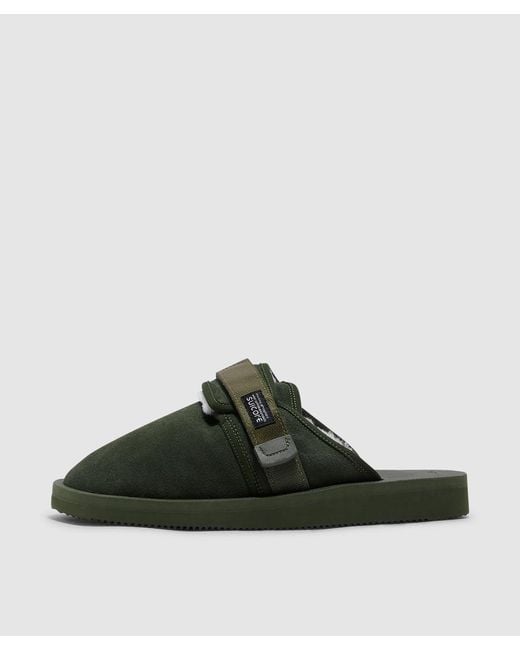 Suicoke Green Zavo-Mab Mule for men