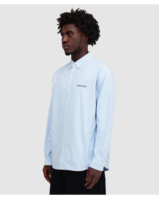 Thisisneverthat White Dsn Oxford Shirt for men