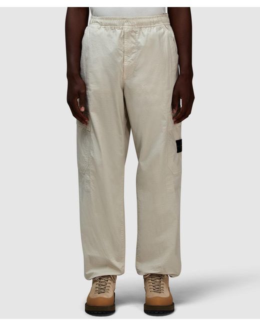 Stone Island Natural Ripstop-Tc Cargo Trouser for men