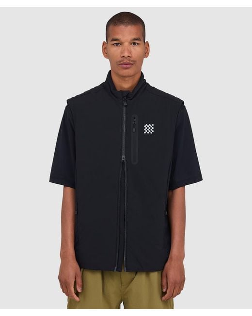 Manors Black Insulated Course Gilet for men