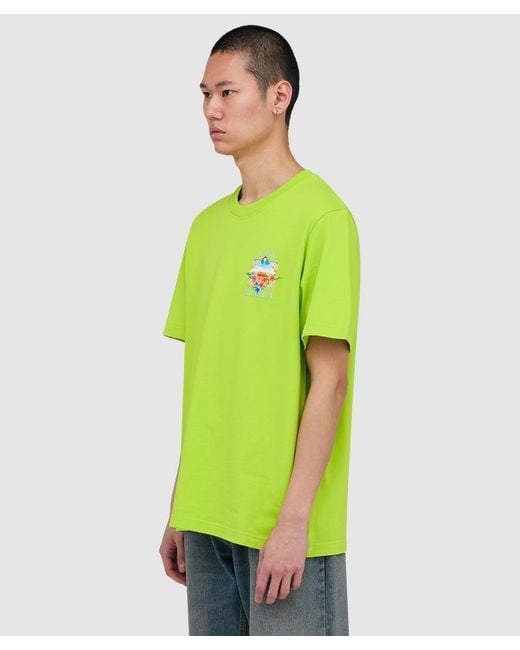 Casablanca Green Tennis Landscape Classic T-Shirt for men