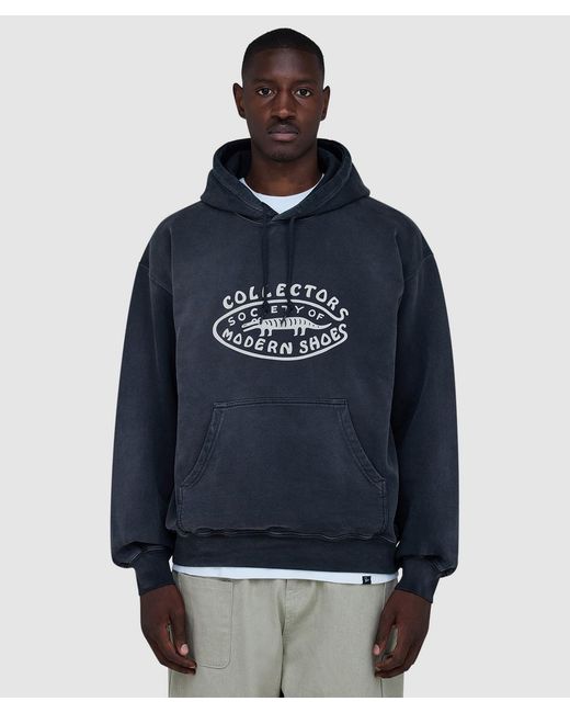 Parra Blue Gator Shoes Hoodie for men