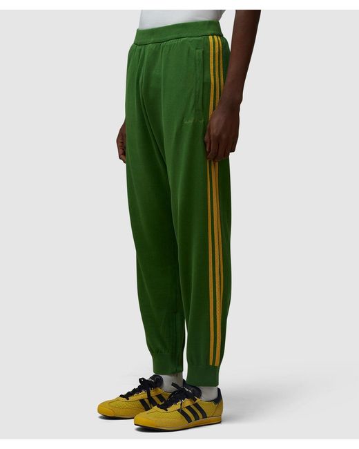 Adidas Originals Green Knit Track Pant (Crew for men