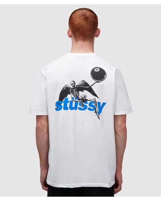 Stussy Blue Apocalypse T-shirt for men