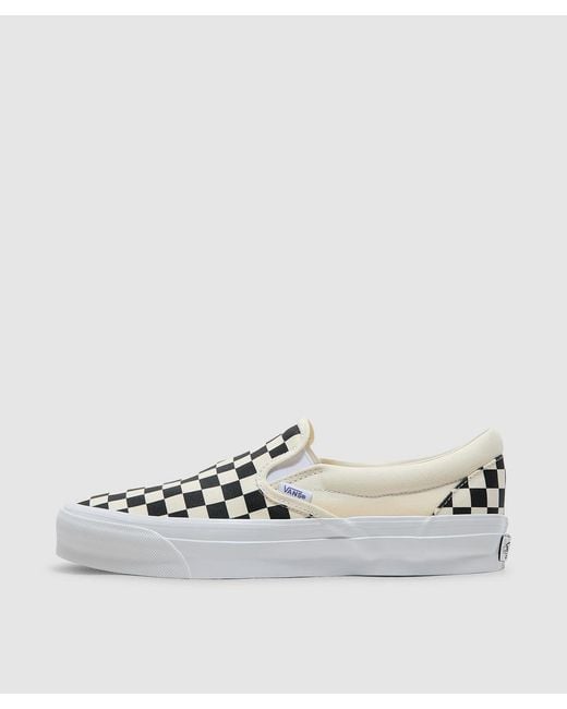 Vans White Lx Slip-On Reissue 98 Sneaker for men