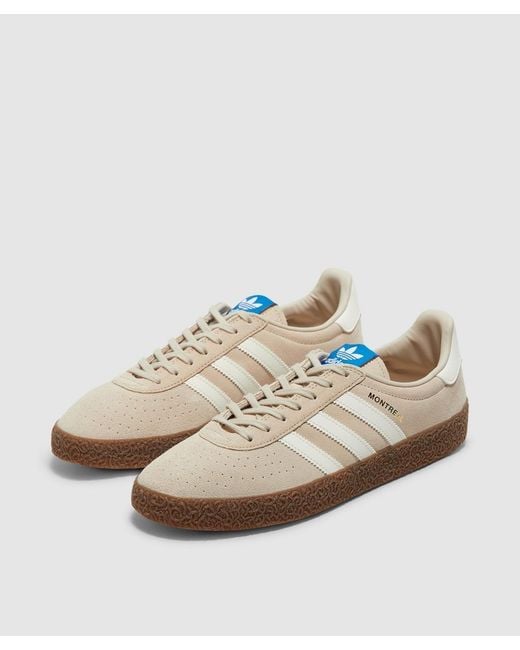Adidas White Montreal Rm Sneaker (Magic/Chalk/Gum5