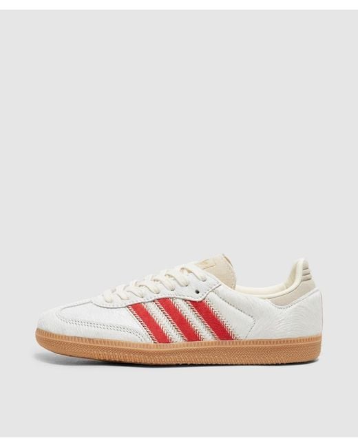 Adidas Pink Samba Og Sneaker (Wonder/Cream/Better Scarlet
