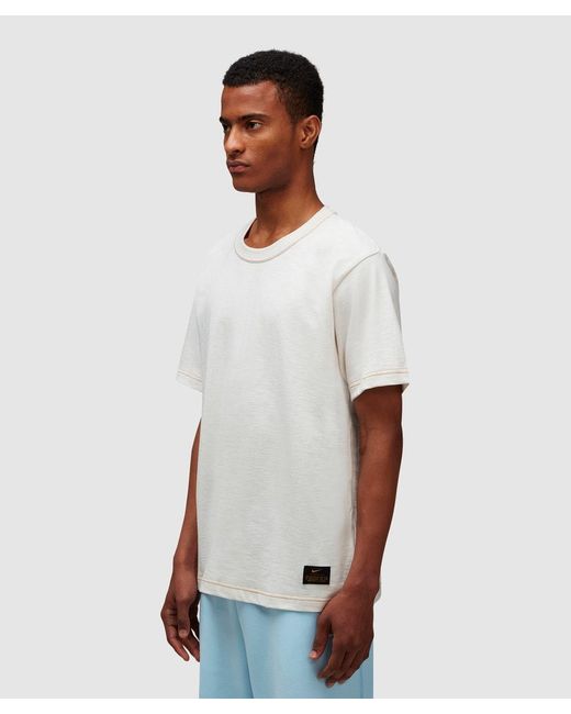 Nike White Life Knit T-Shirt (Phantom/ Suede/