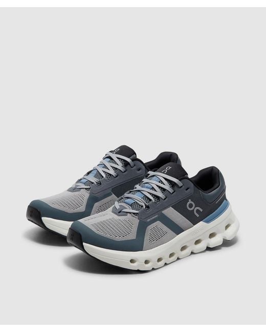 On Shoes Blue Cloudrunner 2 Sneaker (Alloy for men