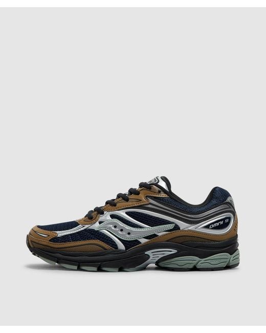 Saucony Black Progrid Omni 9 Sneaker for men