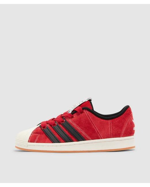 adidas Ynuk Supermodified Sneaker in Red for Men | Lyst