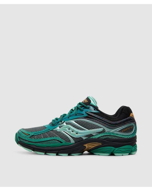 Saucony Green Progrid Omni 9 Sneaker Glow for men