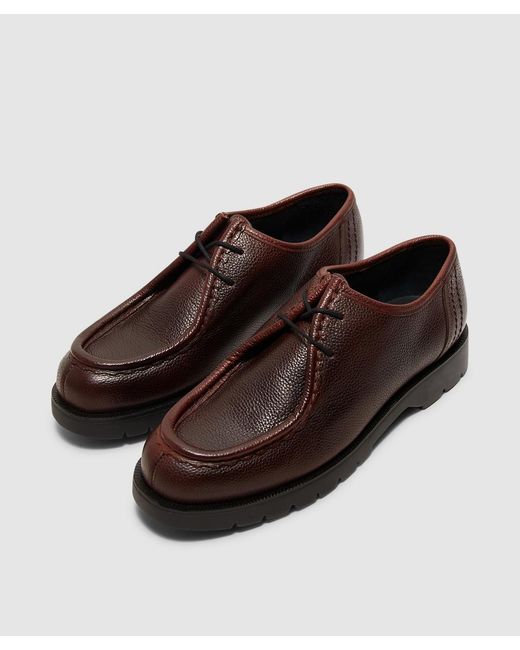 Kleman Brown Padror G Vgt Shoe (Cafe