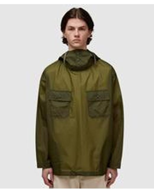 Engineered Garments Green Cagoule Shirt for men