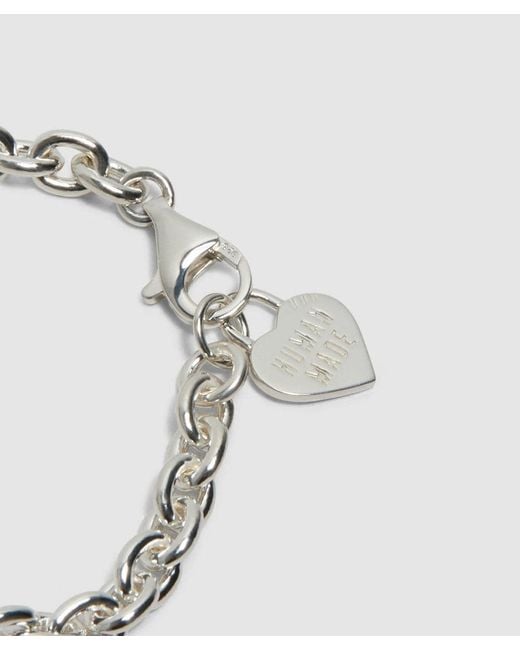 Human Made White Heart Bracelet