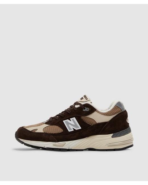 New Balance Brown Miuk M991 Sneaker for men