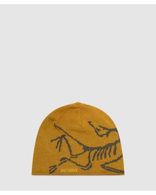 Arc'teryx Yellow Bird Head Toque Beanie (Nucleus/Mongoose