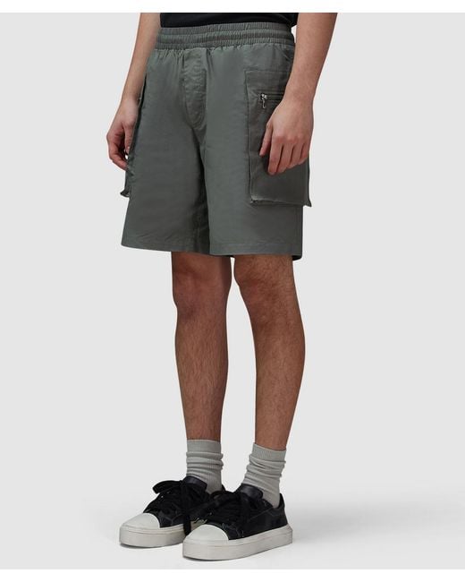 Cole Buxton Tech Cargo Short (Khaki in Gray for Men | Lyst