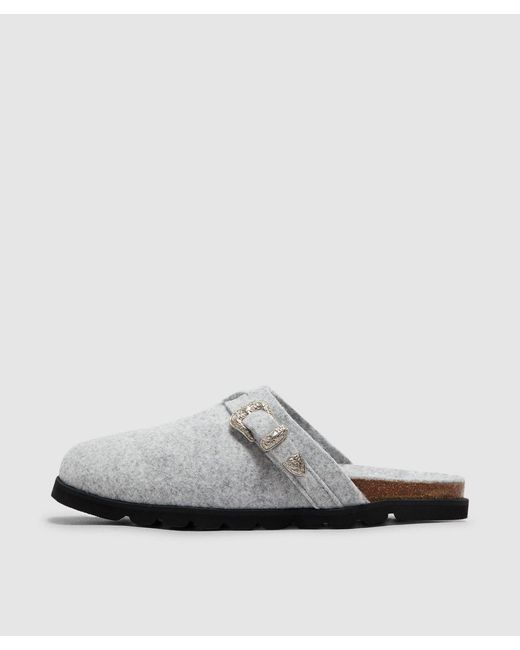 Duke & Dexter White Winston Mule for men