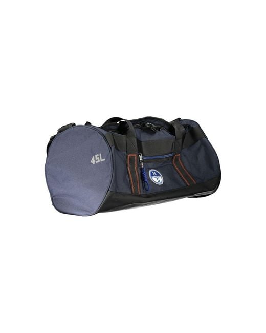 North Sails Blue Blu Polyester Men Duffle Bag for men