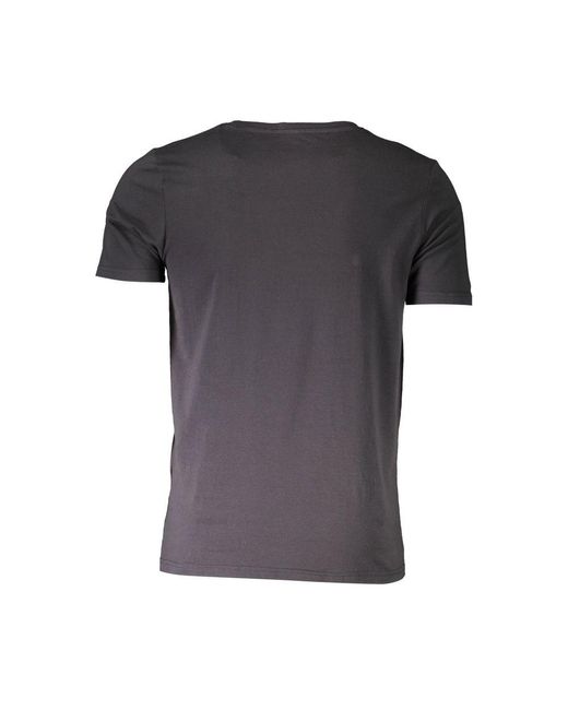 Aeronautica Militare Gray Cotton T-Shirt for men